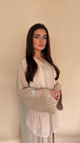 Abaya CATHERINA | Beige nude