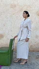 AL KITAAN SKIRT SET I DESERT