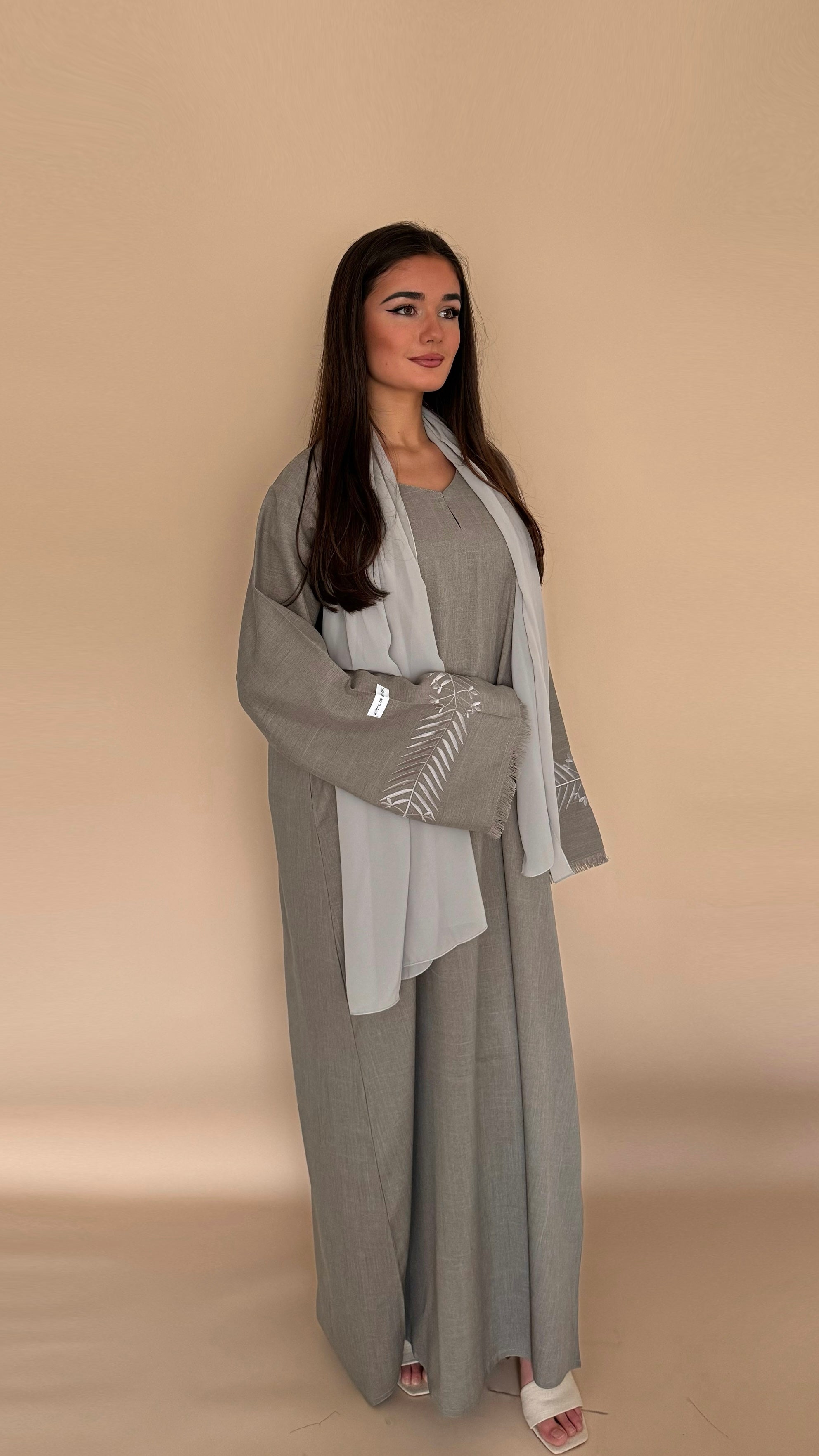 Abaya KAMAR | Taupe