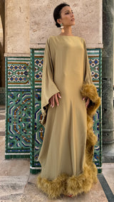 ZARAFA DRESS I OLIVE