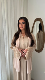 Abaya CATHERINA | Beige nude