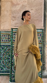 ZARAFA DRESS I OLIVE