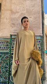 ZARAFA DRESS I OLIVE